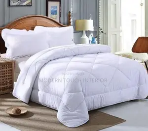 6 by 7 White Duvets