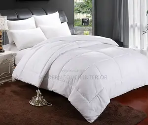 Binded White Stripes Duvet