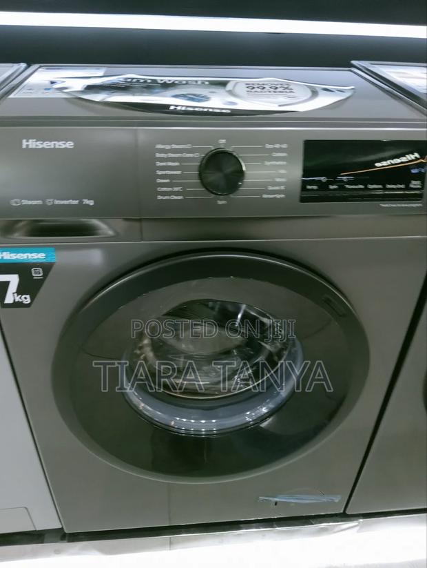 Hisense 7 KGS Front Load Automatic Washing Machine – Grey