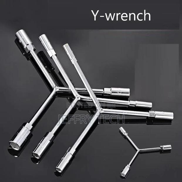 Y Spanner 3 Way Socket Wrench Tool 8mm 10mm 12mm