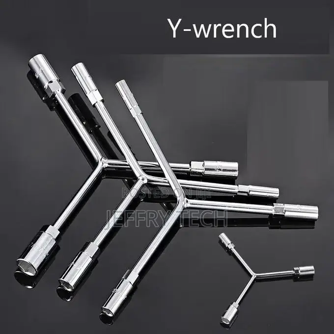 Y Spanner 3 Way Socket Wrench Tool 8mm 10mm 12mm