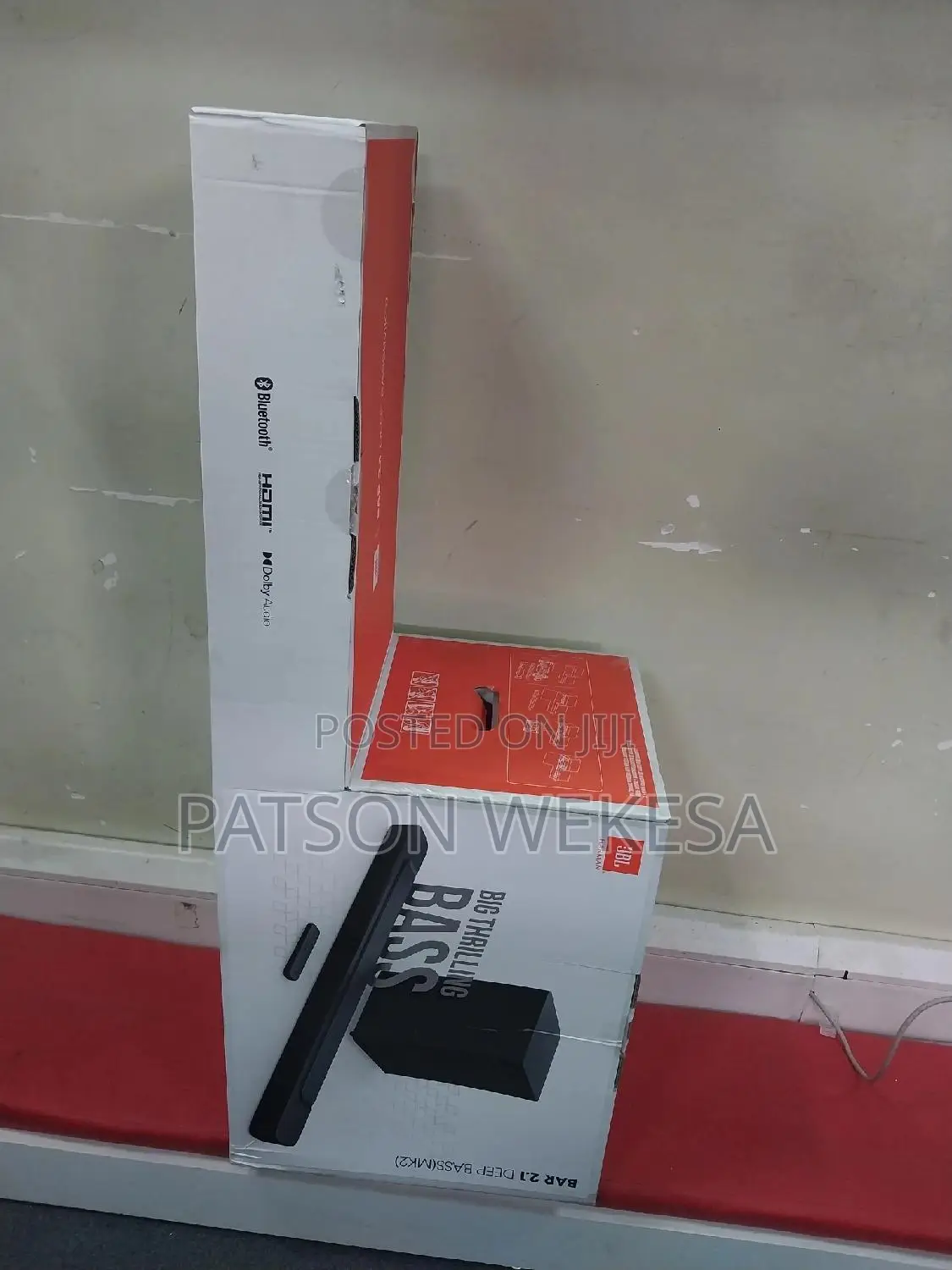 JBL Soundbar 2.1 Deep Bass [ Mk2 ] With Wireless Subwoofer