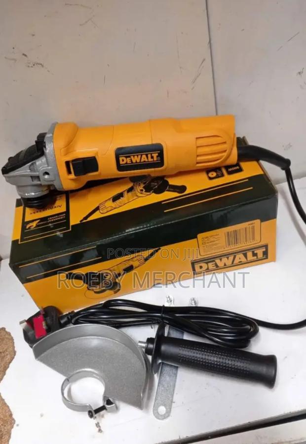 Small Dewalt Angle Grinder - main view
