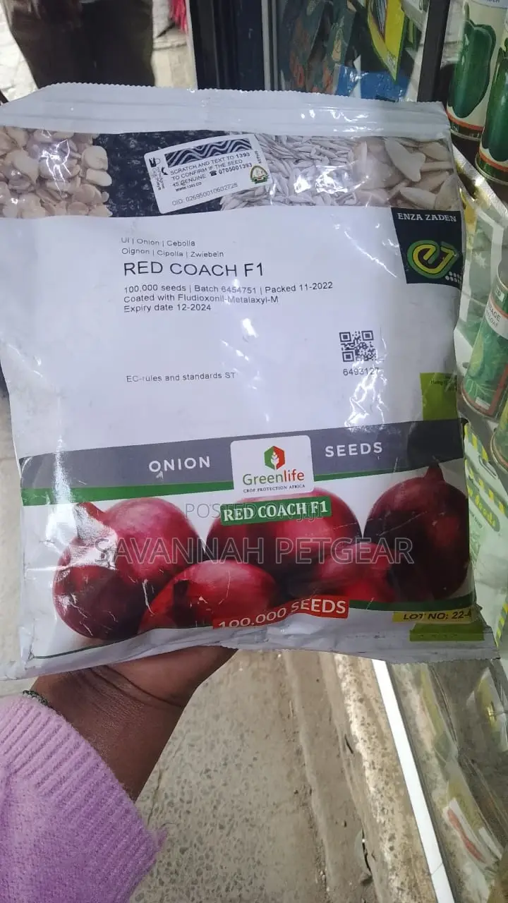 Red Coach F1 Hybrid Onion 100,000 Seeds(400gms)