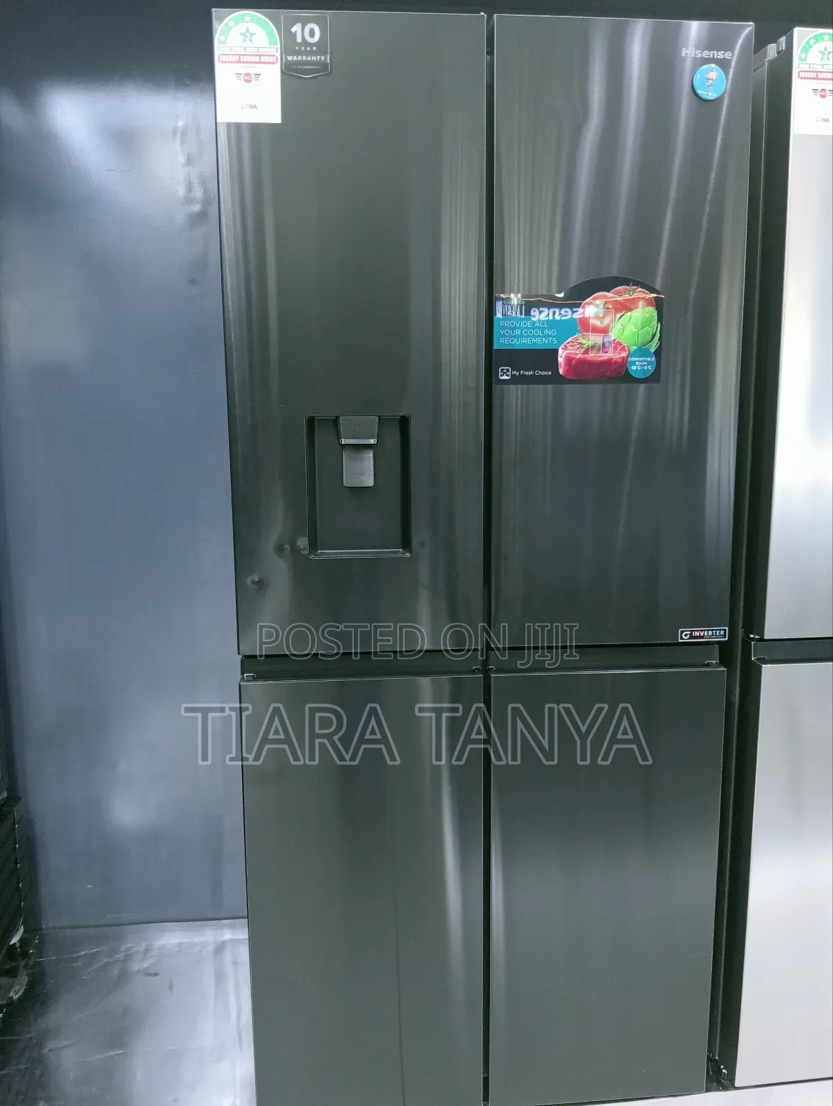 Offer Hisense REF454DR 4 Door Fridge With Water Dispenser