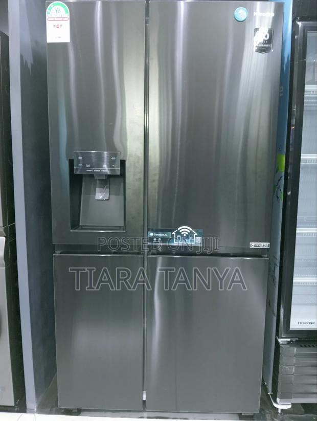 Hisense628l Side by Side Refrigerator With Water Dispenser - thumbnail 3