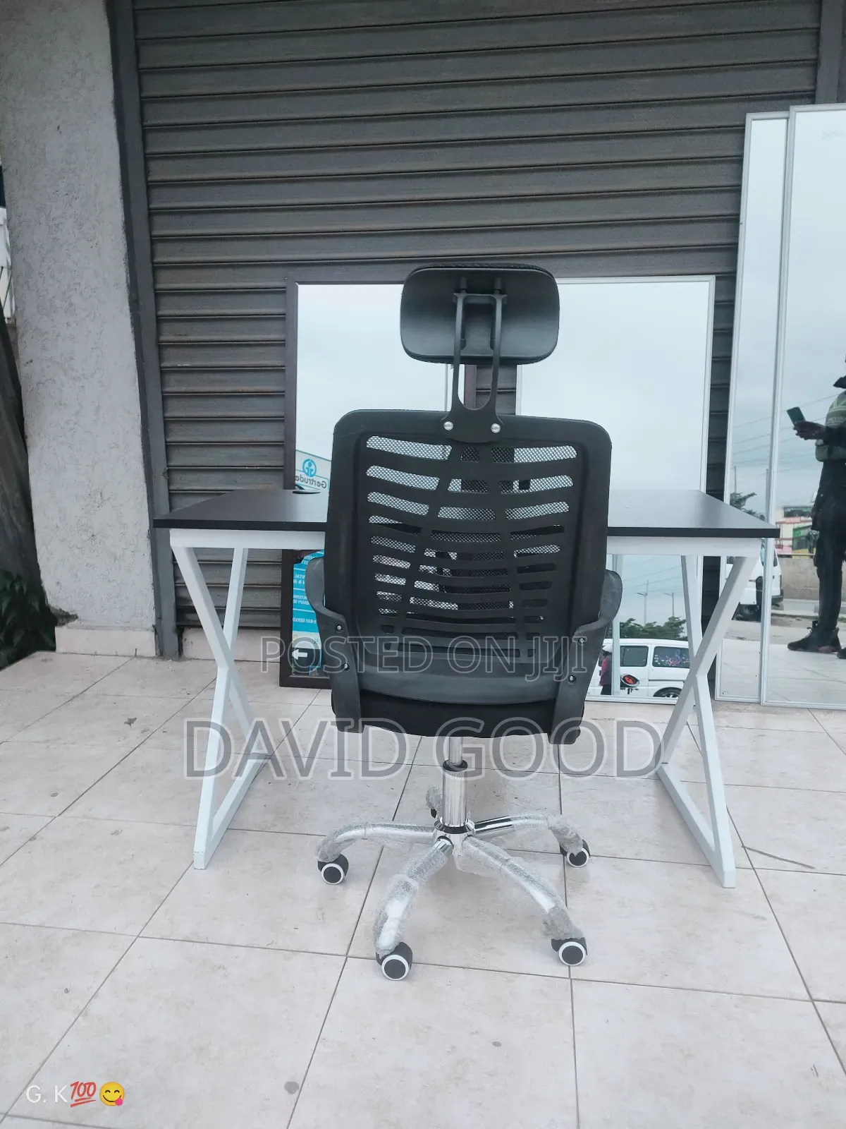 Strong Office Chair and Table