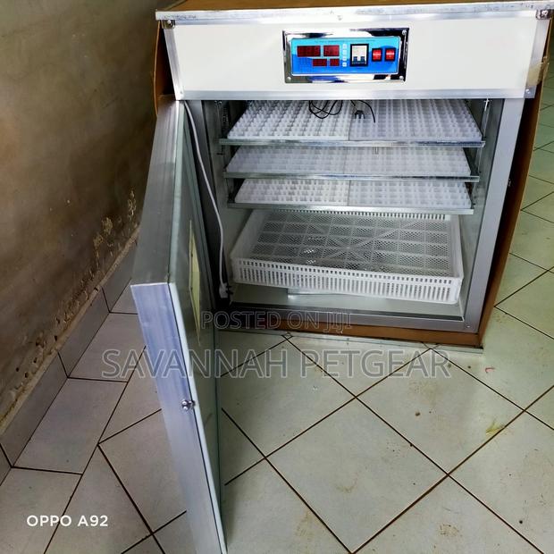528 Chicken Eggs Automatic Incubator With 176 Hatcher Basket