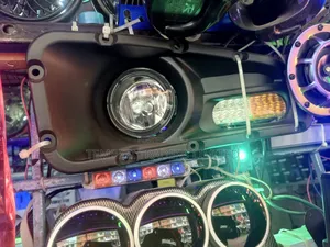Complete Bullbar Lamp With Housing Parking Light/Foglight Indicator