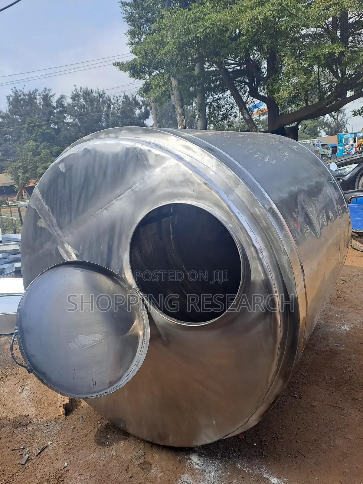 Stainless Steel Double Jacketed Tank 3000L