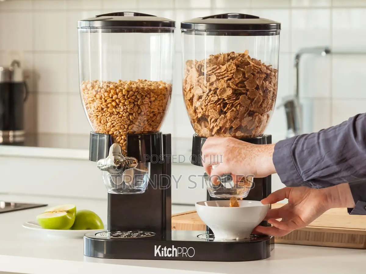 Double Cereal Dispenser