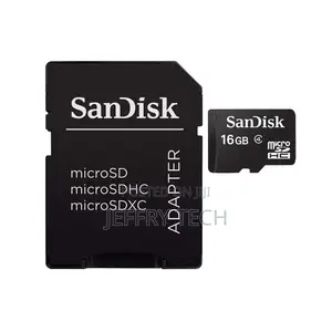 Sandisk 16GB Microsdhc With Adapter