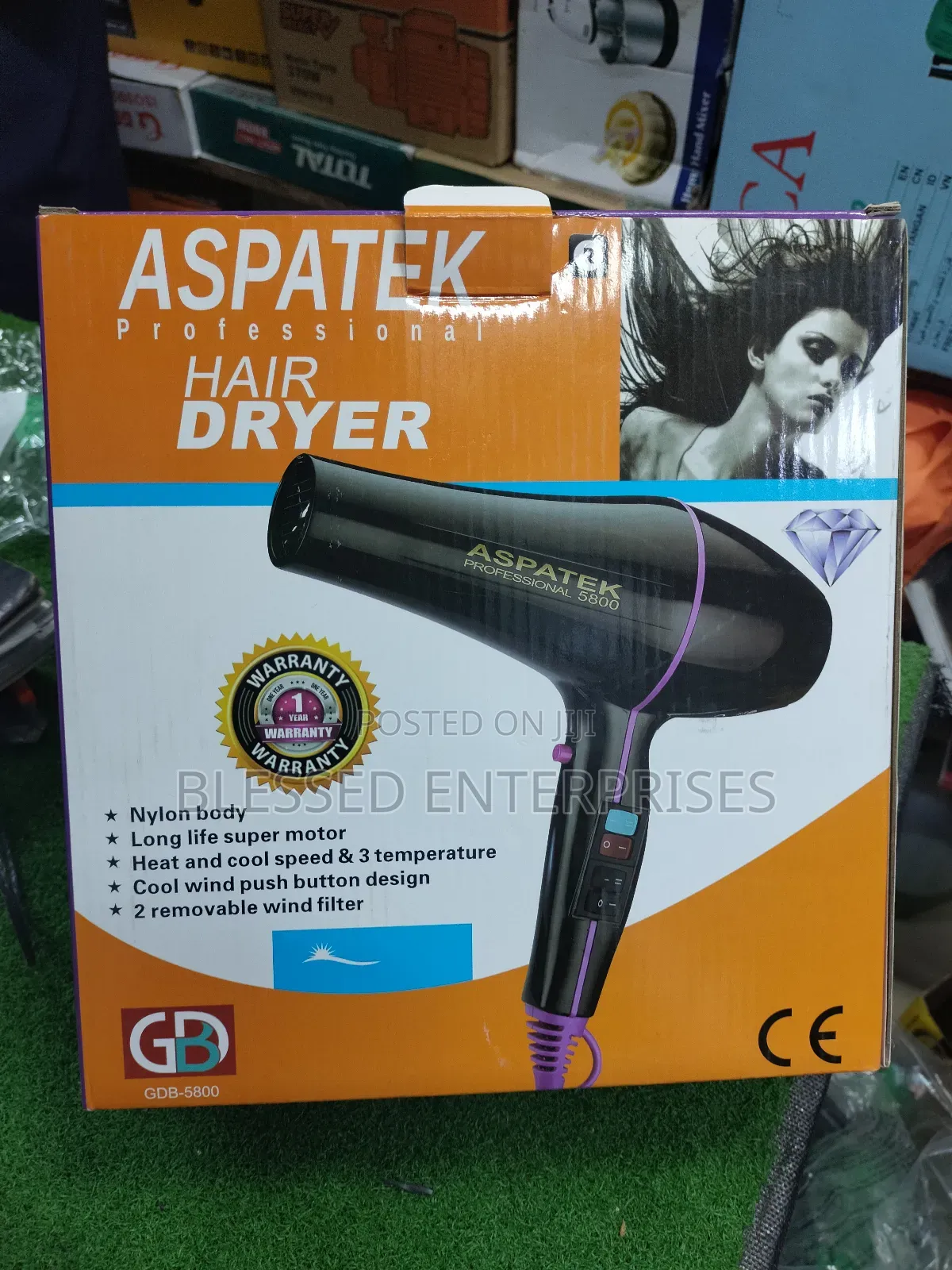 Original Aspatek Hair Blow-Dry/ New Hair Blow-Dry Aspatek