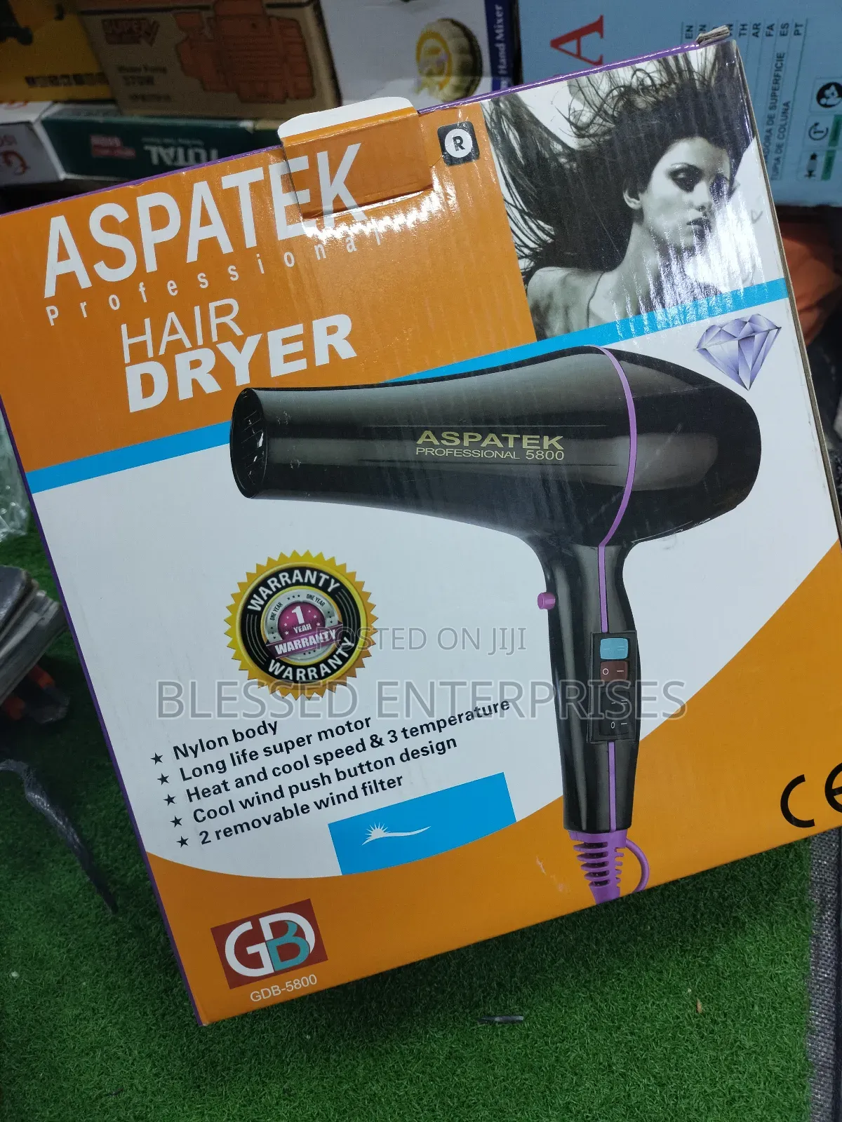 Original Aspatek Hair Blow-Dry/ New Hair Blow-Dry Aspatek