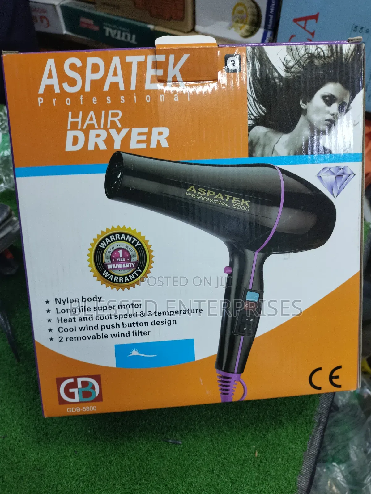 Professional Aspatek Hair Blow-Dry