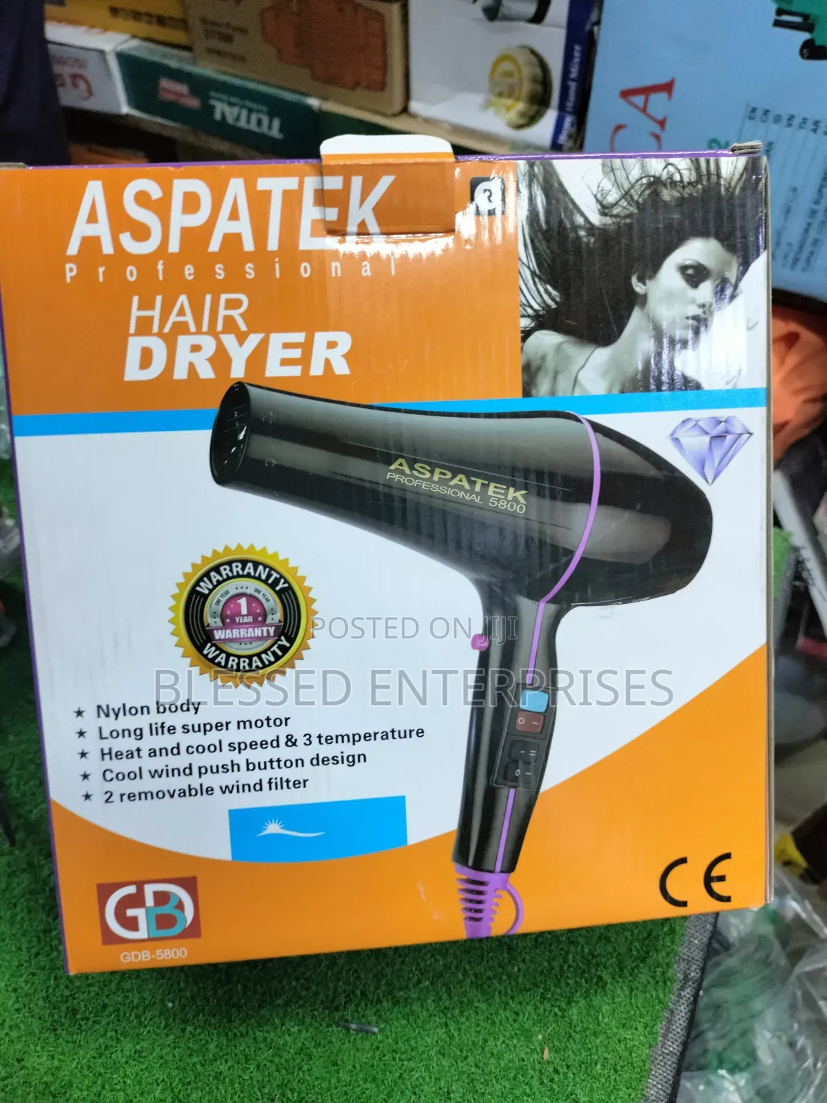 Professional Aspatek Hair Blow-Dry