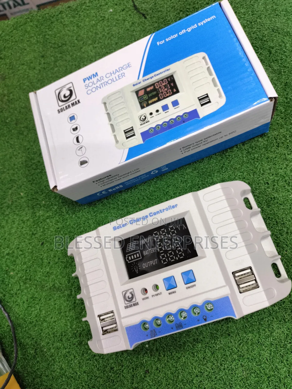 30ah Solar Charger Controller,/ Solarmax Charge Controller