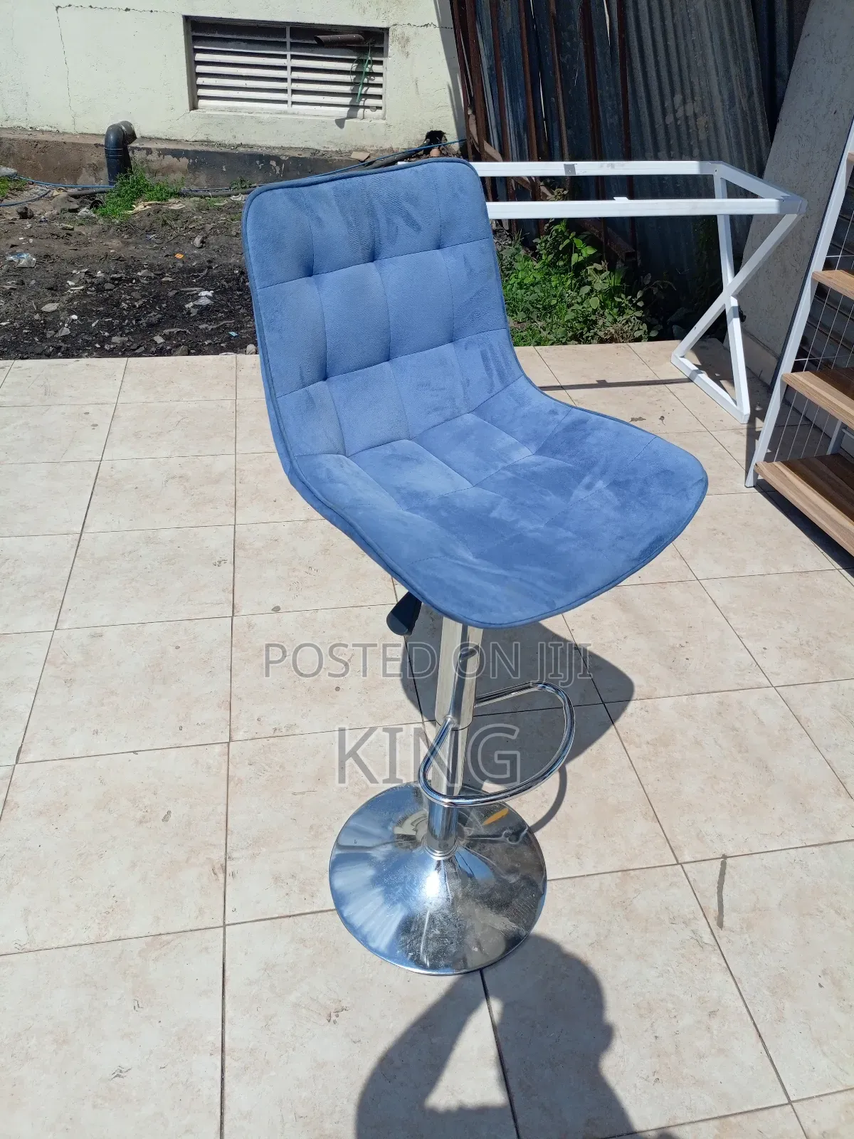 Blue Stool Bar Stool