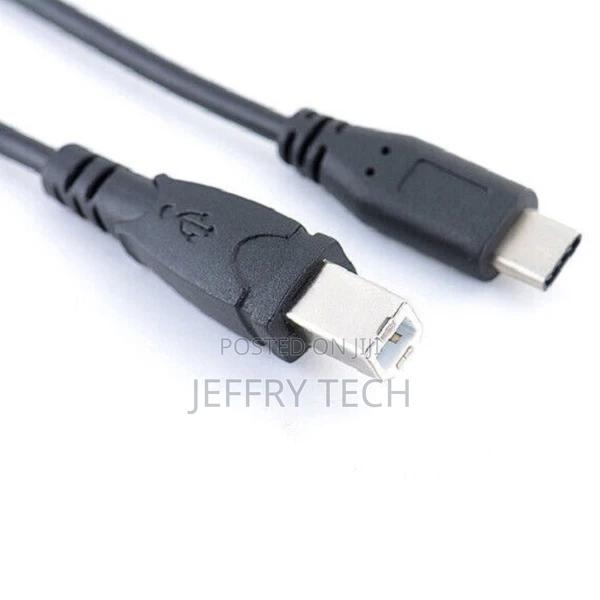 USB Type C ( USB 3.1 ) Male to Type B Male Printer Scanner - thumbnail 3