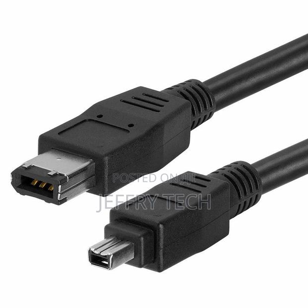 4-Pin to 6 Pin IEEE 1394 a Firewire 400 Ilink Cable for DV
