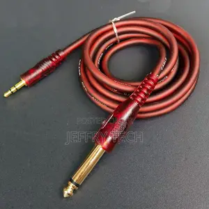 1.8metre 3.5mm 1/8" Male to 6.35mm 1/4" Male TRS Stereo