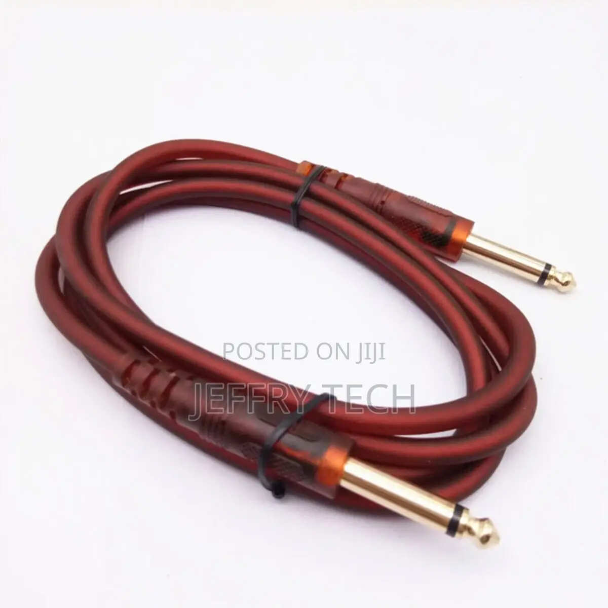 5FT 6.35mm 1/4" Male to Male TRS Stereo Audio AUX Cable Elec