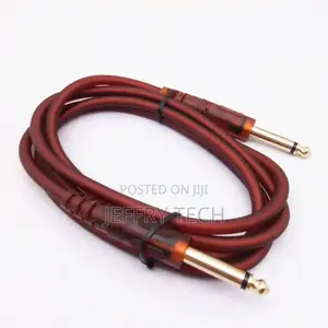 5FT 6.35mm 1/4" Male to Male TRS Stereo Audio AUX Cable Elec