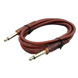 5FT 6.35mm 1/4" Male to Male TRS Stereo Audio AUX Cable Elec