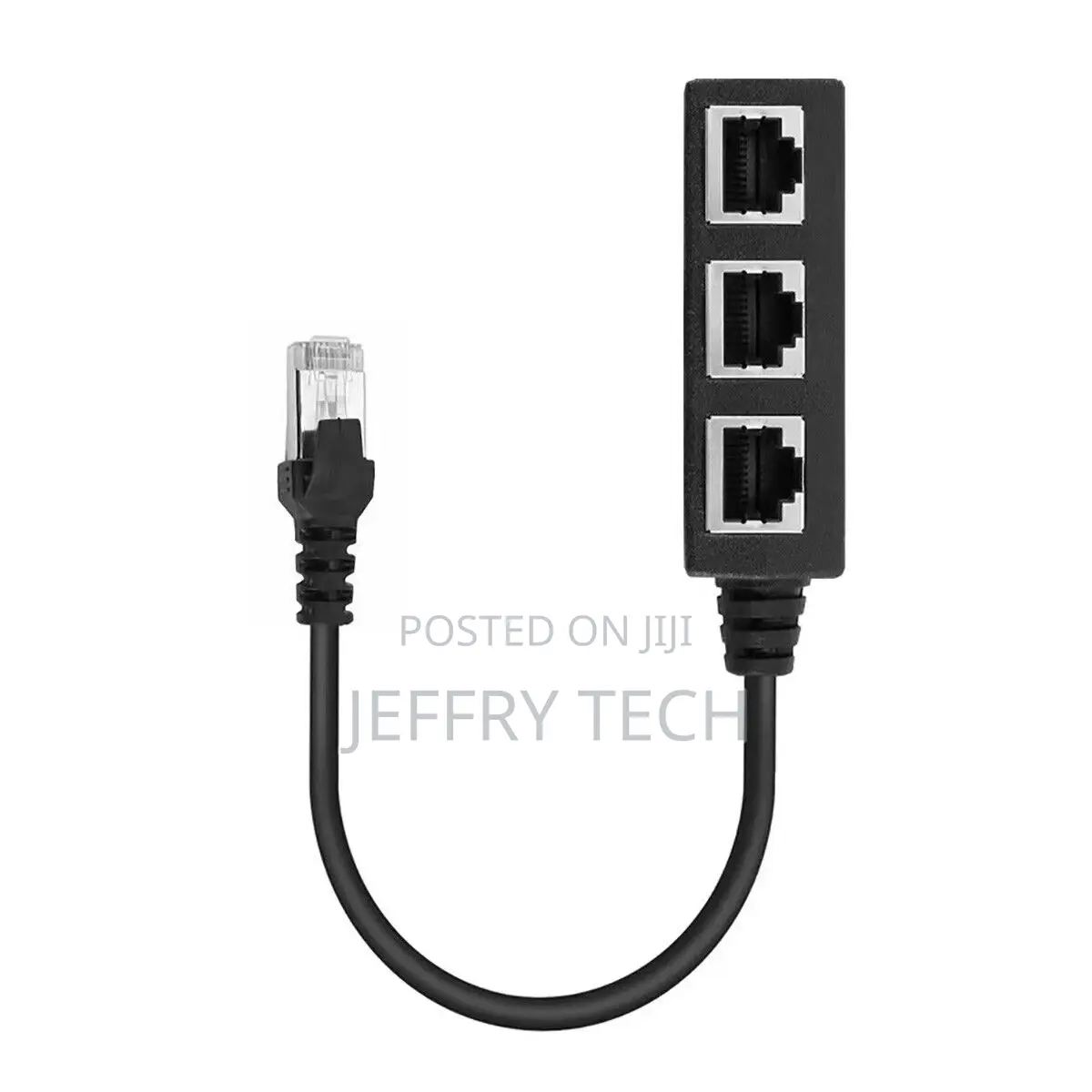 RJ45 Ethernet 1 to 3 Ports LAN Splitter Adapter Cable Networ