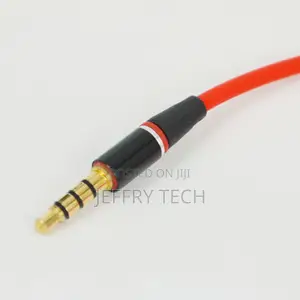 Red 1.2 Meter 3.5mm 4 Position TRRS Headset Extension Cable