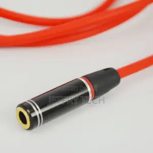 Red 1.2 Meter 3.5mm 4 Position TRRS Headset Extension Cable