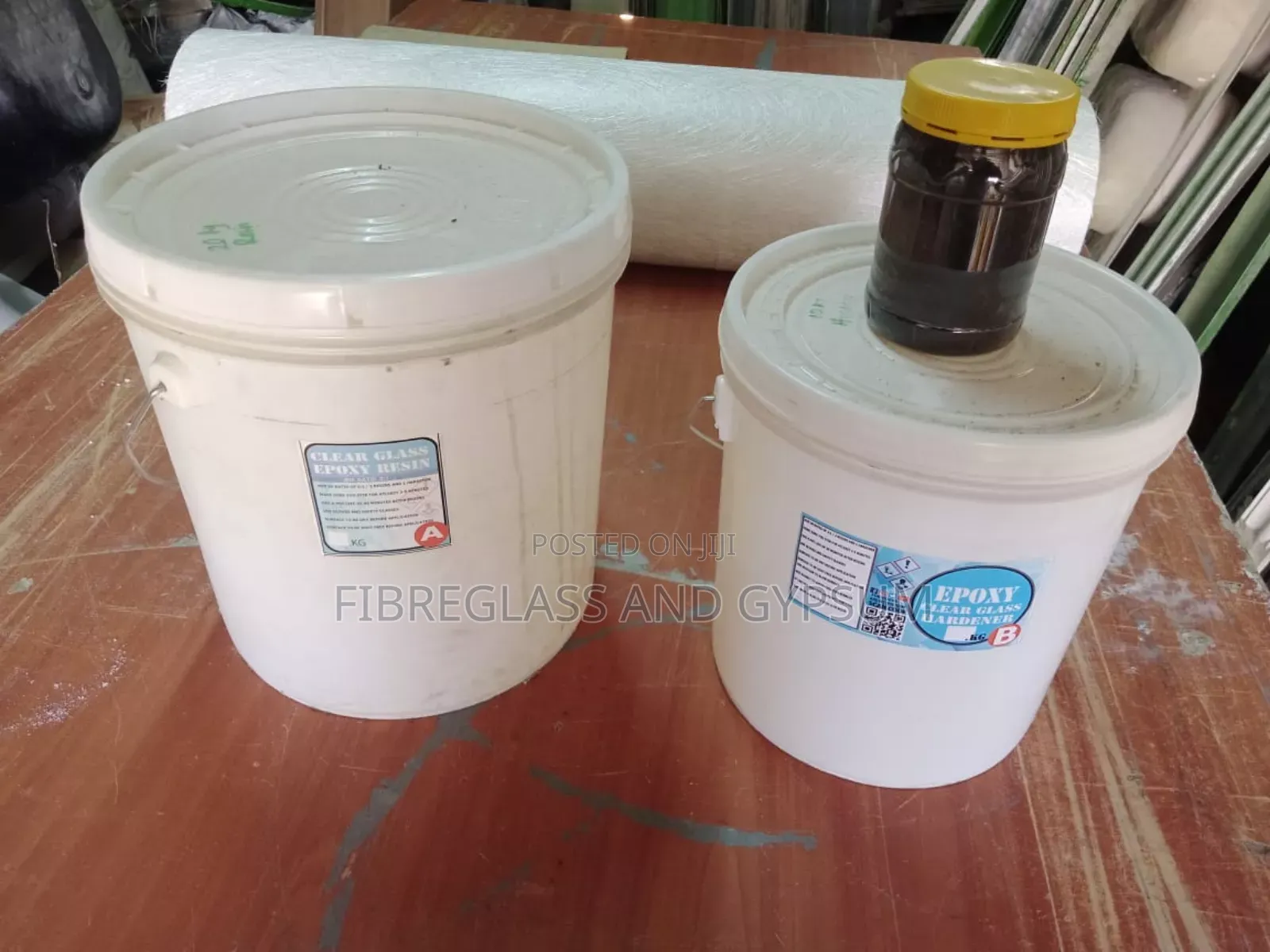 Clear Glass Epoxy Resin