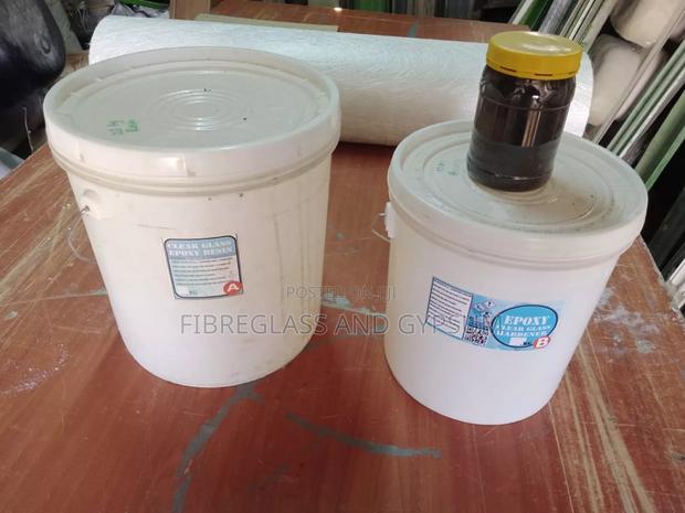 Clear Glass Epoxy Resin