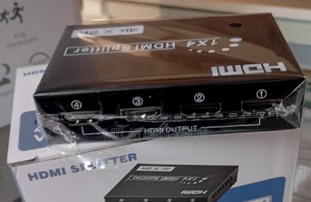 HDMI Splitter 4 Port 3D +1-1x4 HDMI Splitter, 1 in 4 Out - main view