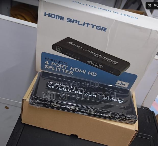 Ultra HD 4 Port HDMI Splitter000 1×4 Repeater Amplifier