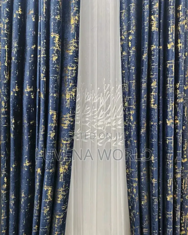 3piece Marble Curtains