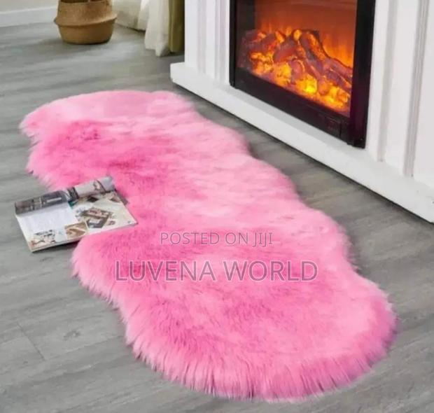 Fluffy Bedside Mats - main view