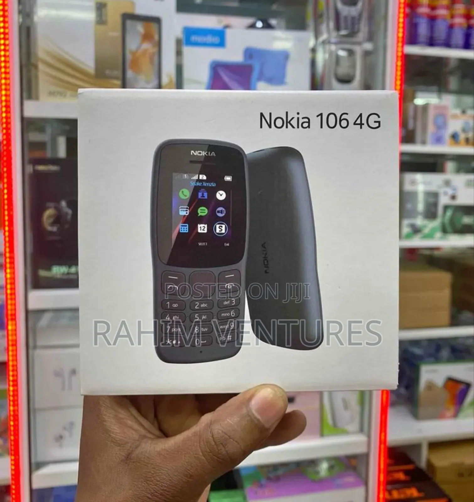 New Nokia 106 Black
