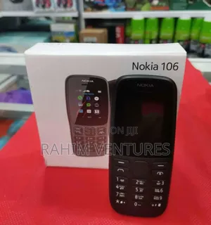 New Nokia 106 Black