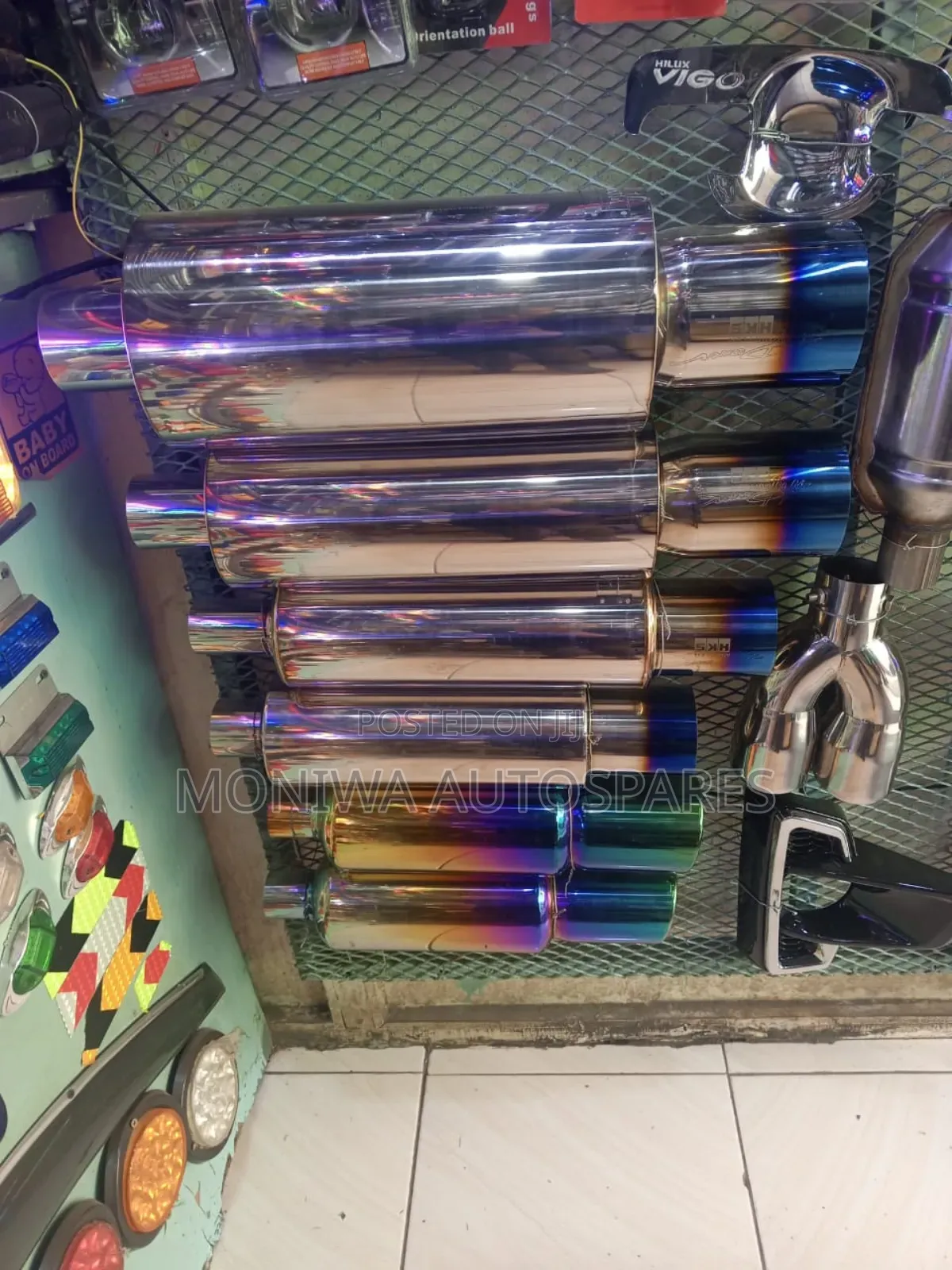 Universal Tail Exhaust Muffler