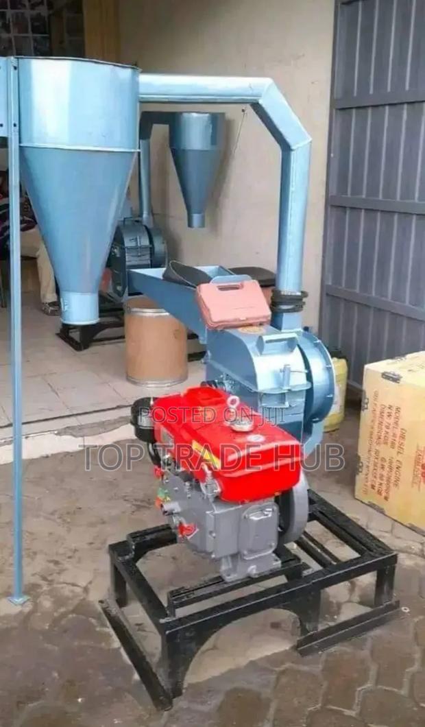 Complete Posho Mill With Diesel Engine 10HP - main view