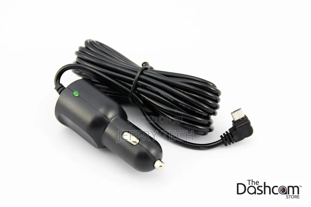 Replacement Micro-Usb Power Cord to Car Cigarret Lighter