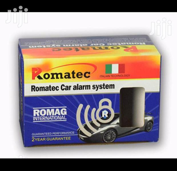 New Romatec Brand Car Alarm With Cut Off, Free Installation.