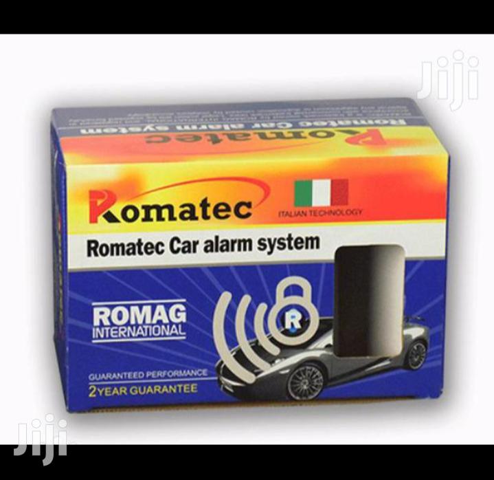 New Romatec Brand Car Alarm With Cut Off, Free Installation.