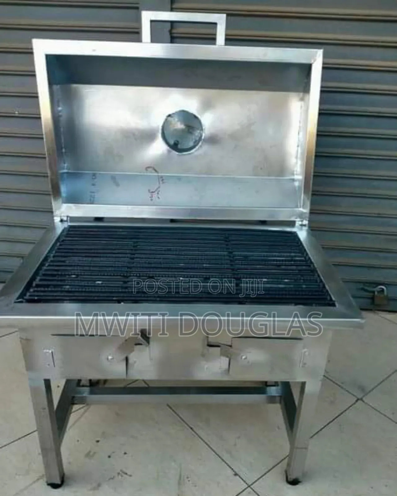 Stainless Steel Large Charcoal Choma Grill