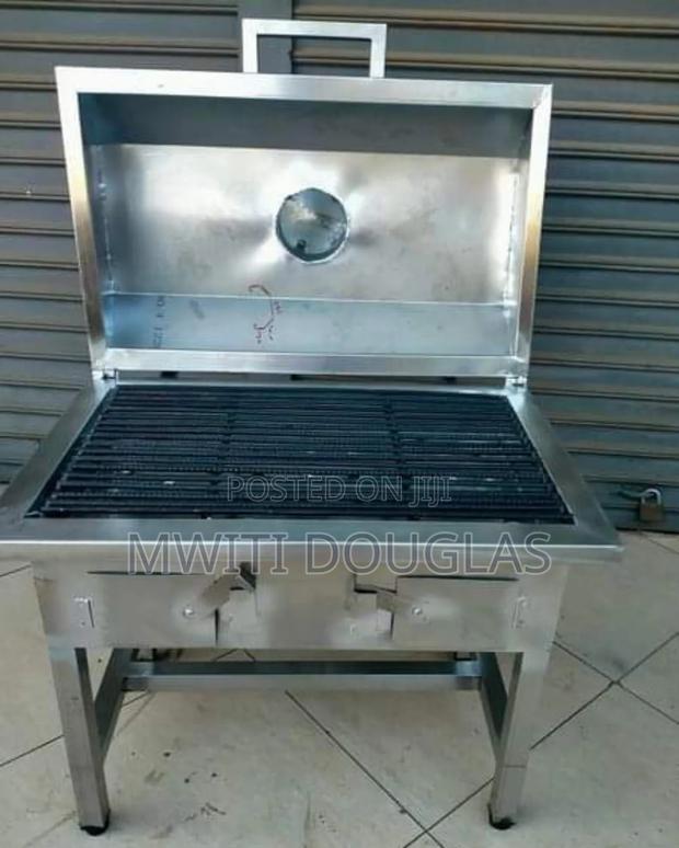 Stainless Steel Large Charcoal Choma Grill