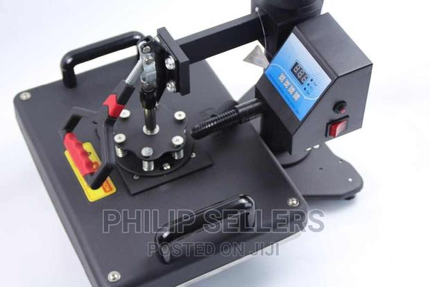5 IN 1 Heat Press Machine Transfer Sublimation T-shirt Mug Plate
