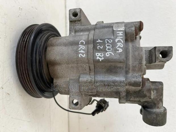 Nissan Cr12 Ac Compressor for Wingroad, Ad, March, Cube. - thumbnail 2