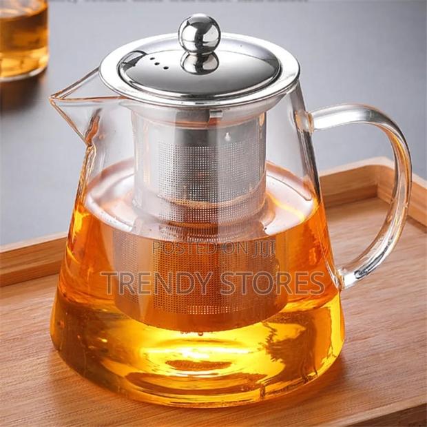 Glass Teapot With Infuser - main view