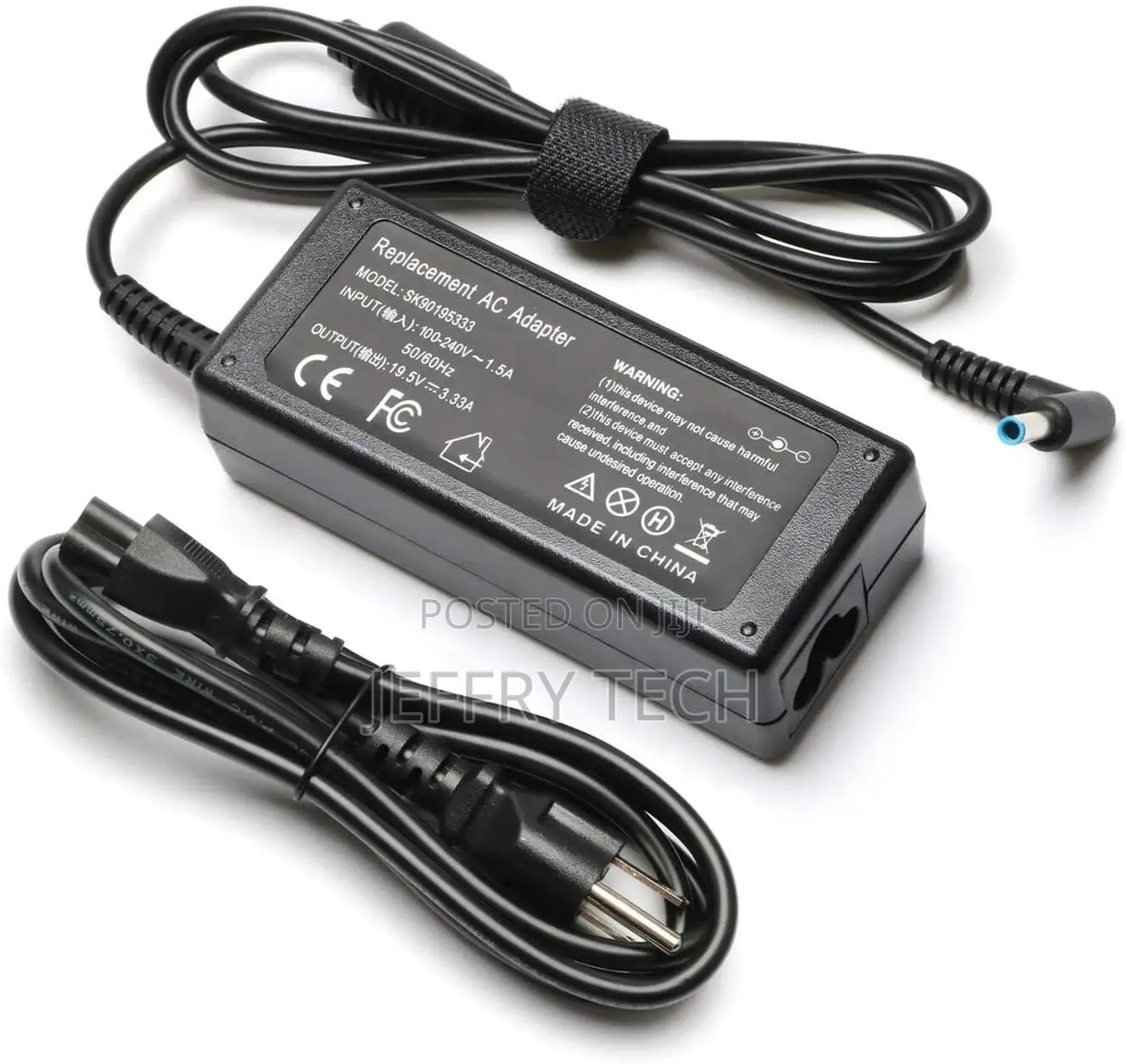 65W AC Adapter Laptop Charger Compatible for HP Envy 13 15 1